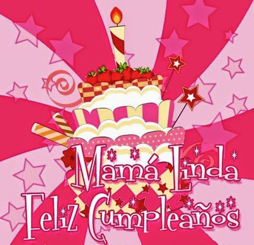 feliz cumpleaños mama