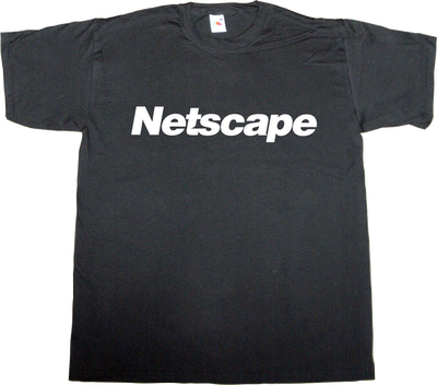 netscape microsoft t-shirt ephemeral-t-shirts