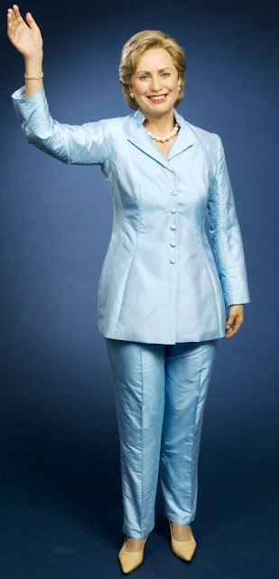 Hillary Clinton Foto de Hillary Clinton en sesión fotográfica