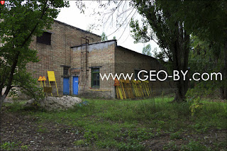 Чернобыльская зона отчуждения. Город Припять. Таблички со знаком радиации