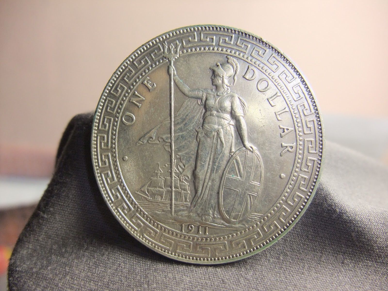 Coins Collection: BRITISH TRADE SILVER DOLLAR