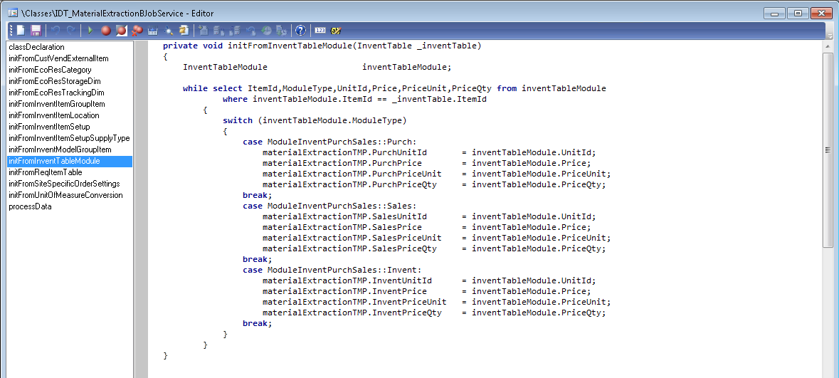 Vimal Axapta: AX 2012: Create a Batch Job through SysOperation Framework