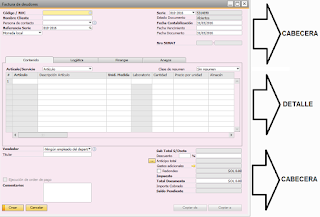 campos cabecera y detalle SAP campos cabecera y detalle SAP