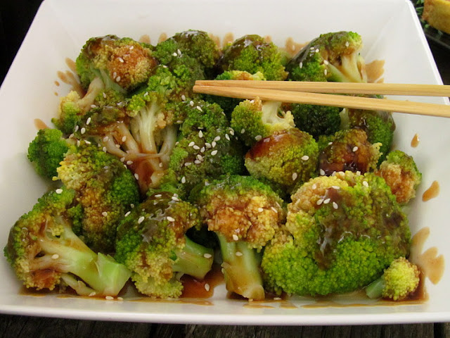 Брокколи с устричным соусом