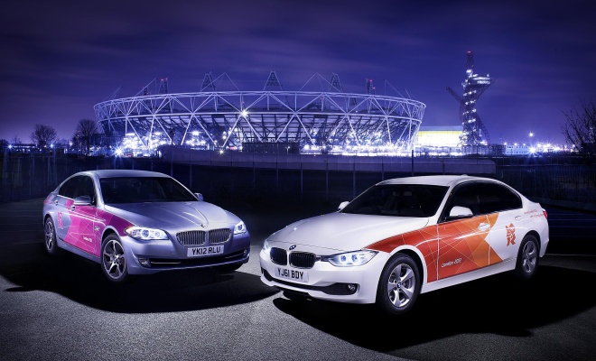 BMW Olympic cars