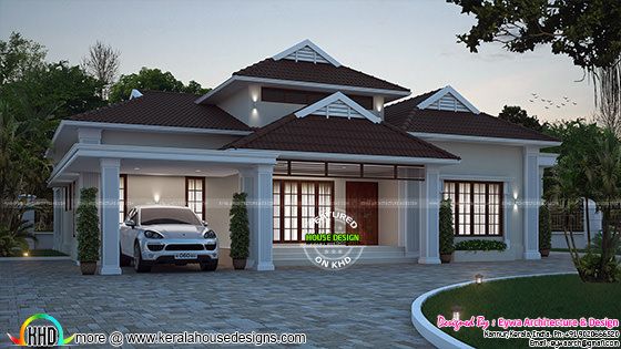 2248 sq-ft 4 bedroom house plan in 2 different style 2248 sq-ft 4 bedroom house plan in 2 different style
