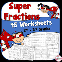  Fraction Worksheets