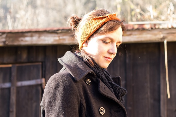 Gehäkeltes Stirnband - Green Bird - DIY Mode, Deko und