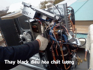 Thay block điều hòa tại Hà Nội Thay block điều hòa tại Hà Nội