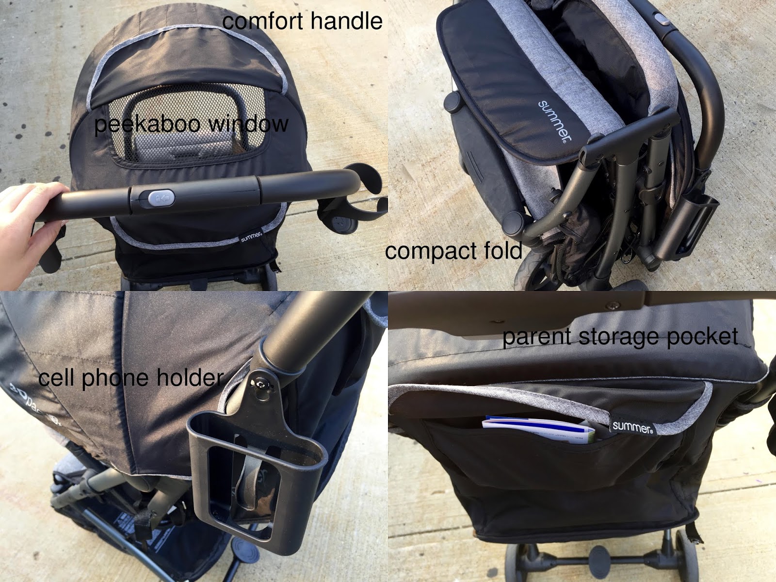 summer infant compact stroller