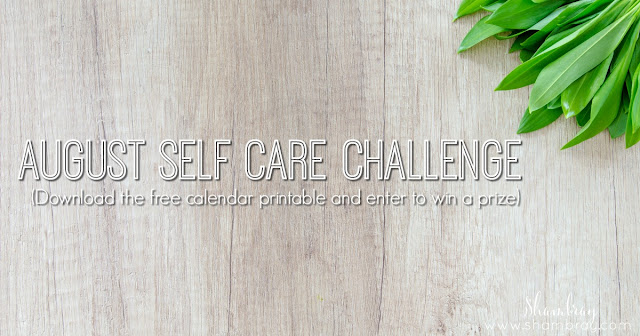 August Self Care Challenge 