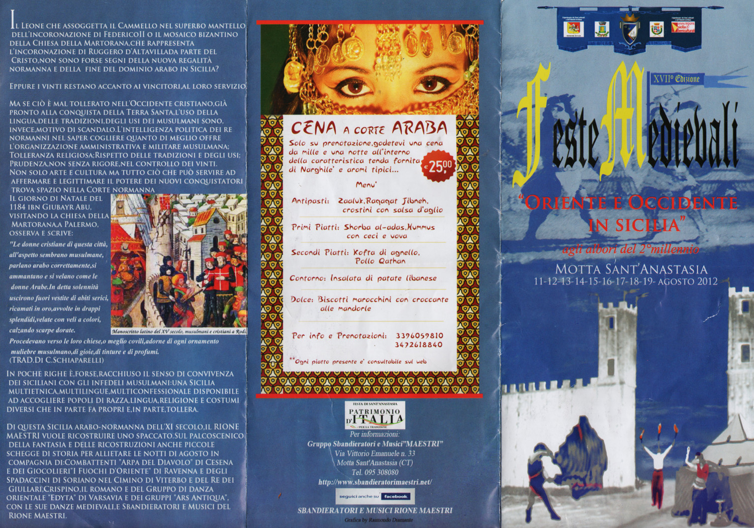 Motta Sant'Anastasia BLOG Feste Medievali 2012