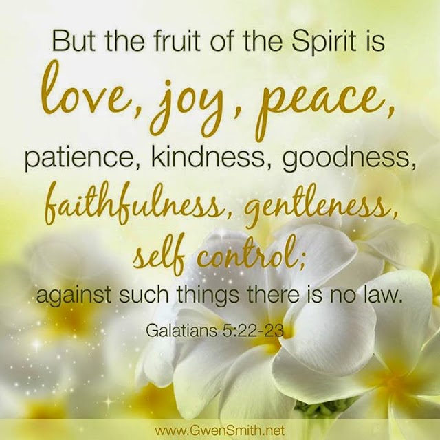 What are the Fruit of Spirit?