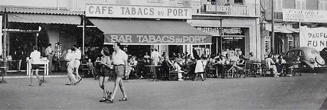 restaurant bar du port St Tropez
