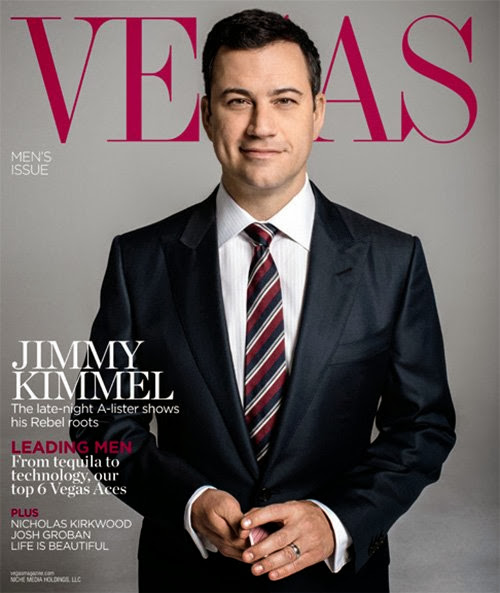 Celeb Diary: Jimmy Kimmel in revista Vegas (octombrie 2013)