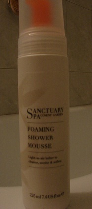 Arhe's blog: The Sanctuary Foaming Shower Mousse