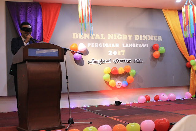 Dental Night Dinner Pergigian Langkawi 2017 di Hotel Seaview, Langkawi