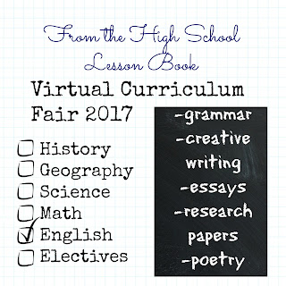 From the High School Lesson Book - Playing with Words - grammar, creative writing, essays, research papers, poetry Finding the Right Words - Virtual Curriculum Fair Week 2 on Homeschool Coffee Break @ kympossibleblog.blogspot.com #hsCurriculumFair #homeschool #LanguageArts