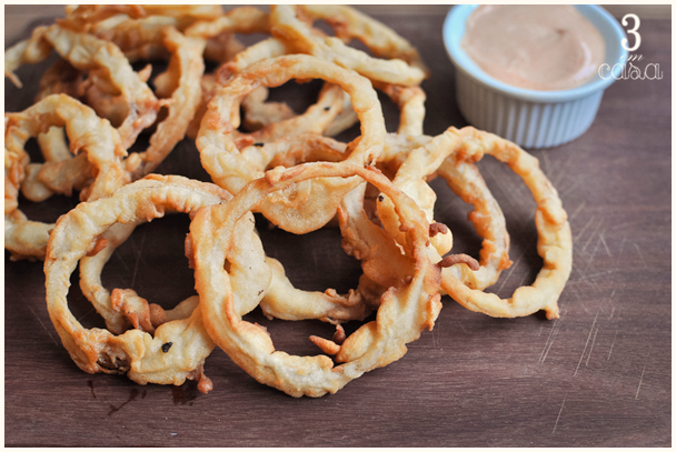 receita de onions rings