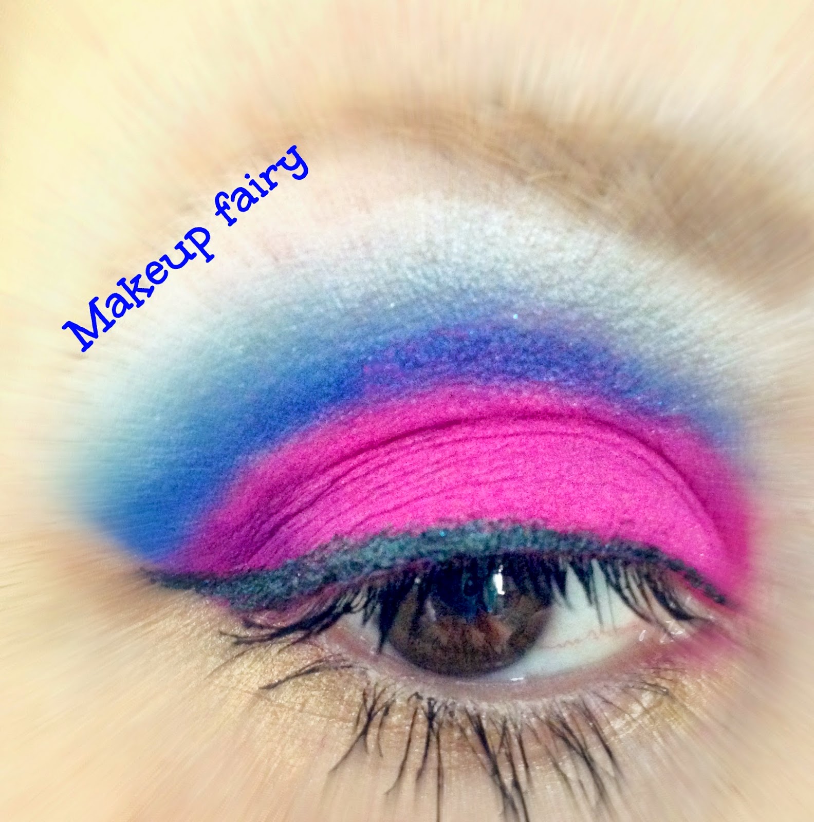 Tinklesmakeup Eye make up look Disney Frozen Anna inspired image photo