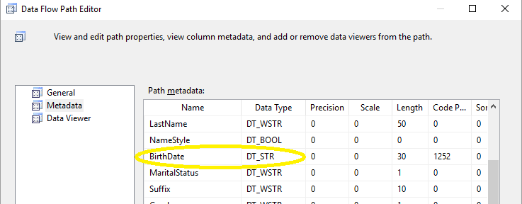 Realized Design: EXASOL from SQL Server: Data types & Conversion