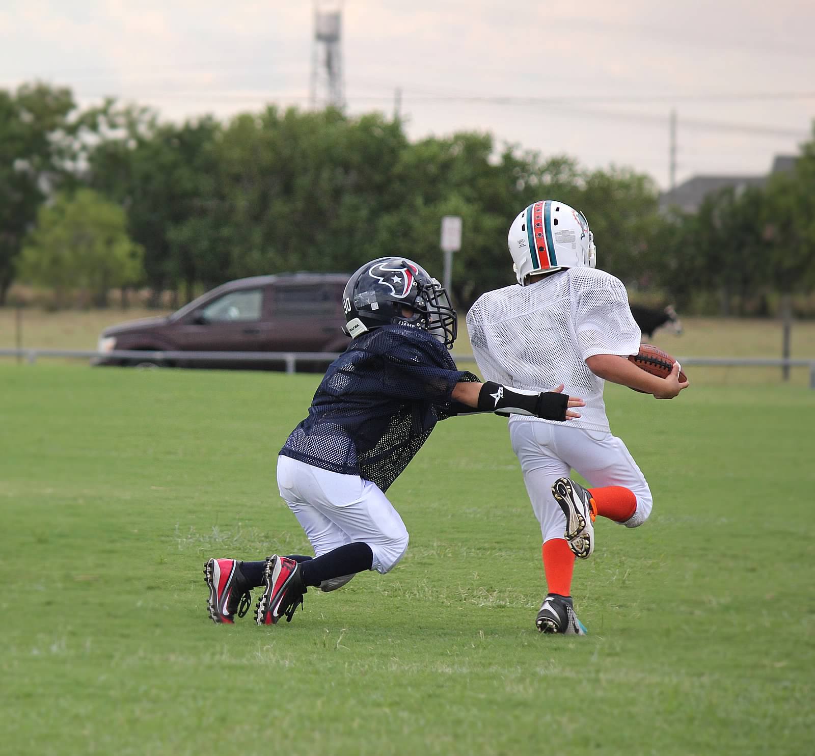Courtright Family: Connor's First Tackle Football Games