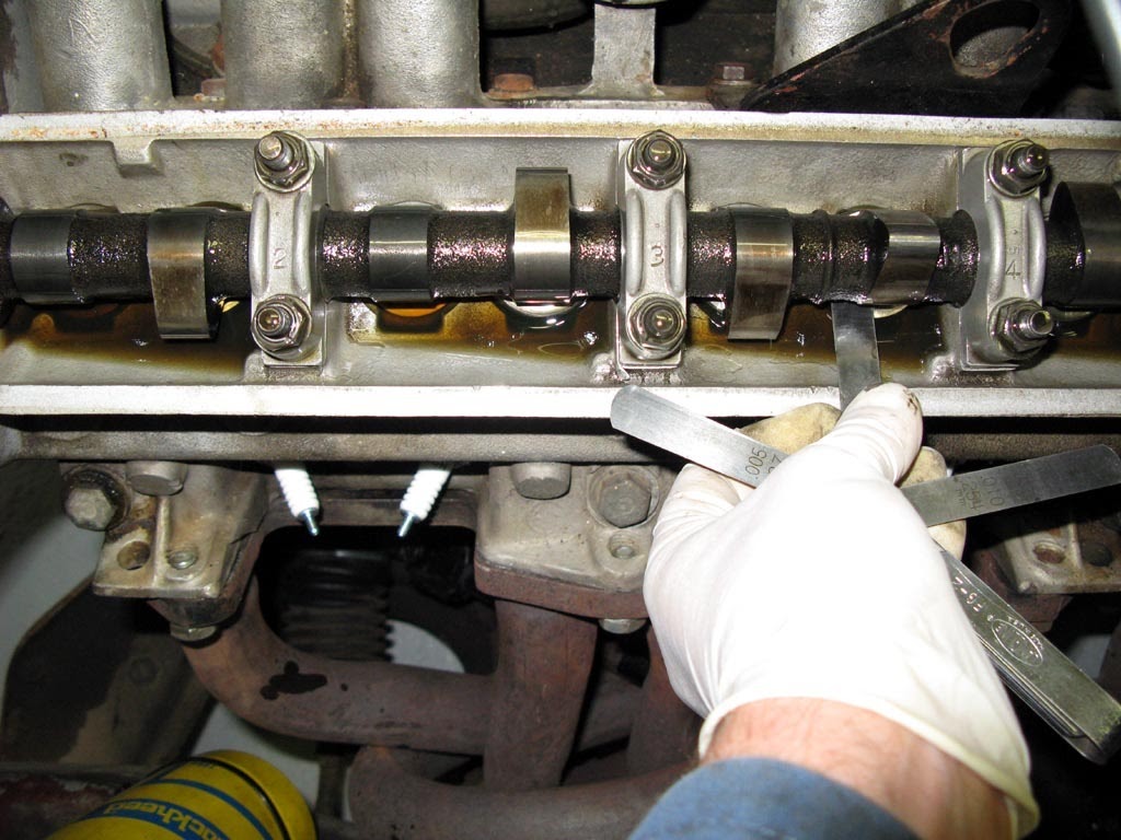 Beans' Triumph TR7 Blog DHC valve clearance adjustment