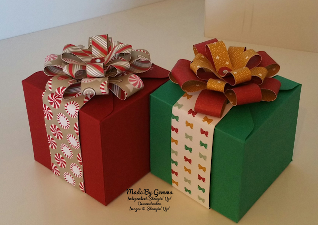 Stampin'Up! Gift boxes 