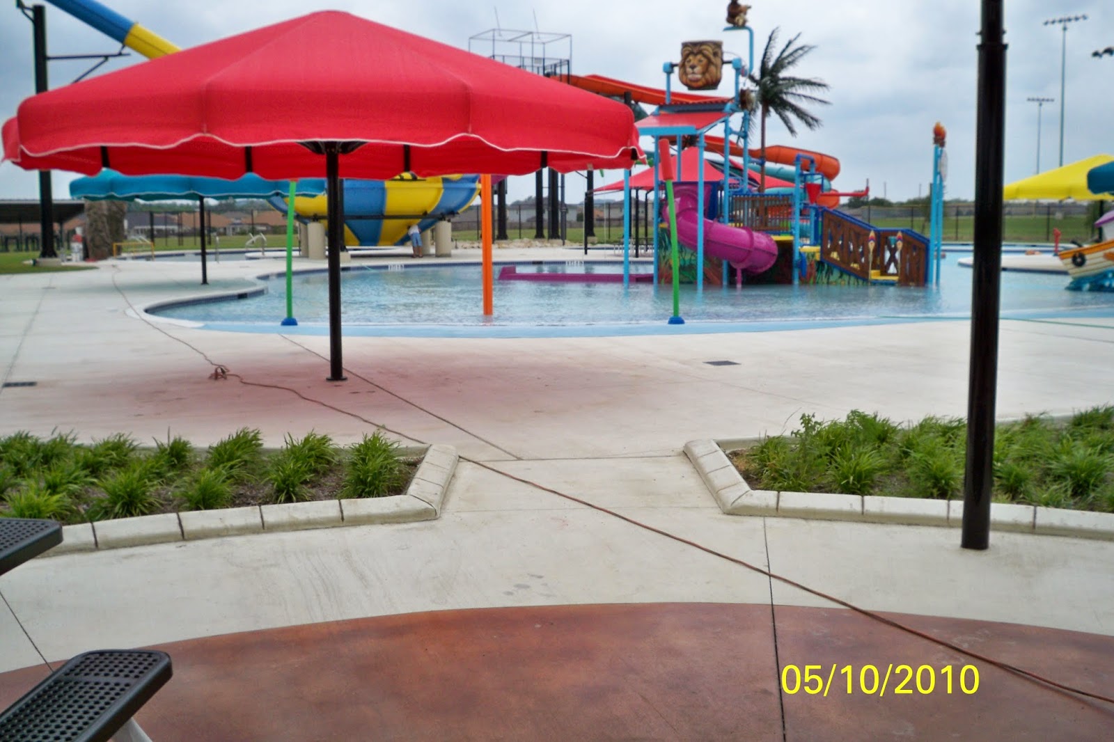 Texas Custom Borders Lion's Club Water Park in Killeen