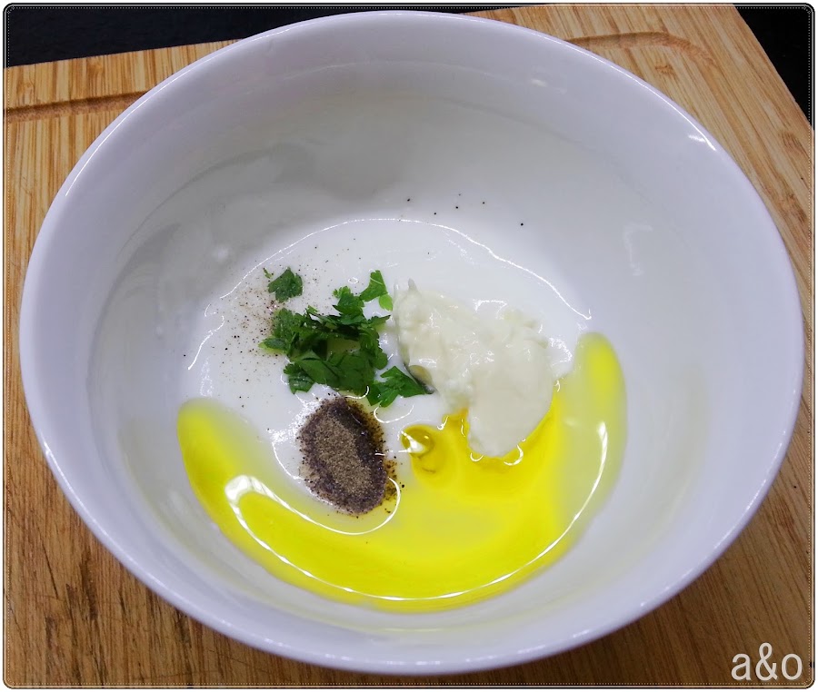 Salsa de yogur