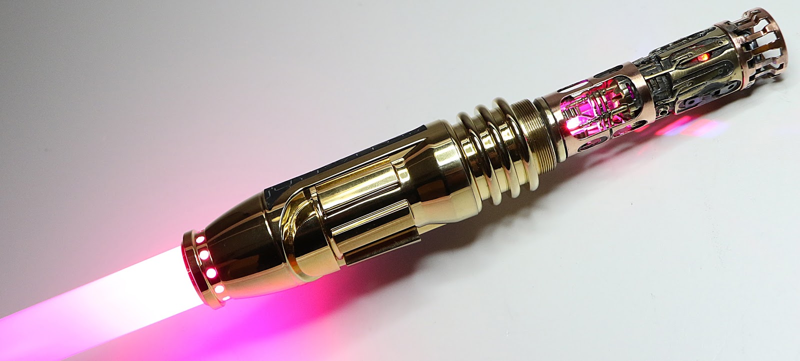 ROLIGHTSABERS Mace Windu Legend Lightsaber 24K gold