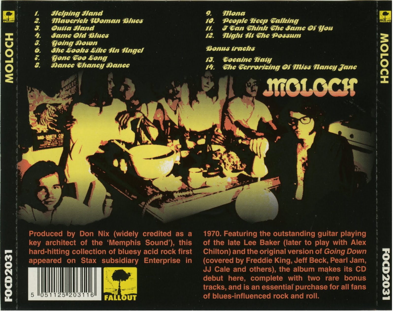 Las Galletas de Maria: Moloch - Moloch (1970 US)