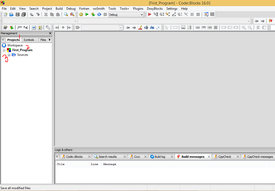 Let’s Start Coding ( Introducing Code Blocks ) ~ CS Mentor