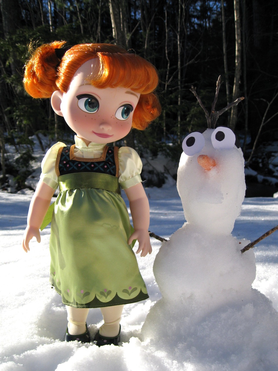 Animators' Frozen Anna Doll