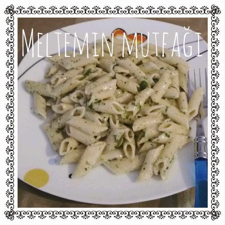 MELTEMİN MUTFAĞI PESTO SOSLU PENNE MAKARNA