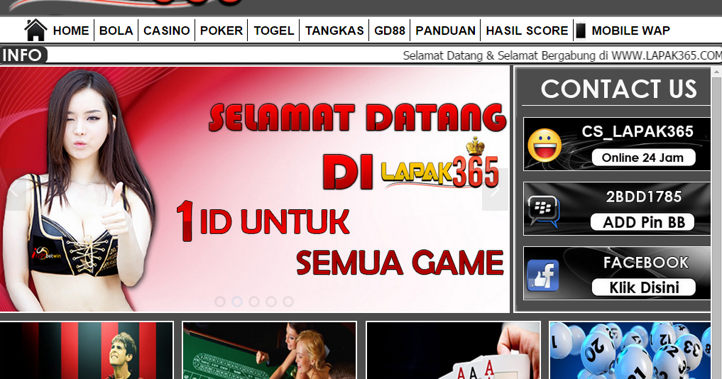 lapak365.com Bandar Togel, Bola Dan Casino Terbesar Dan ...