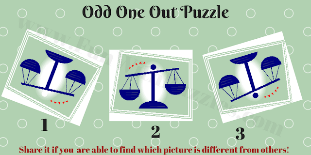 Spot the Odd One Out: Challenging Picture Brain Teaser-2