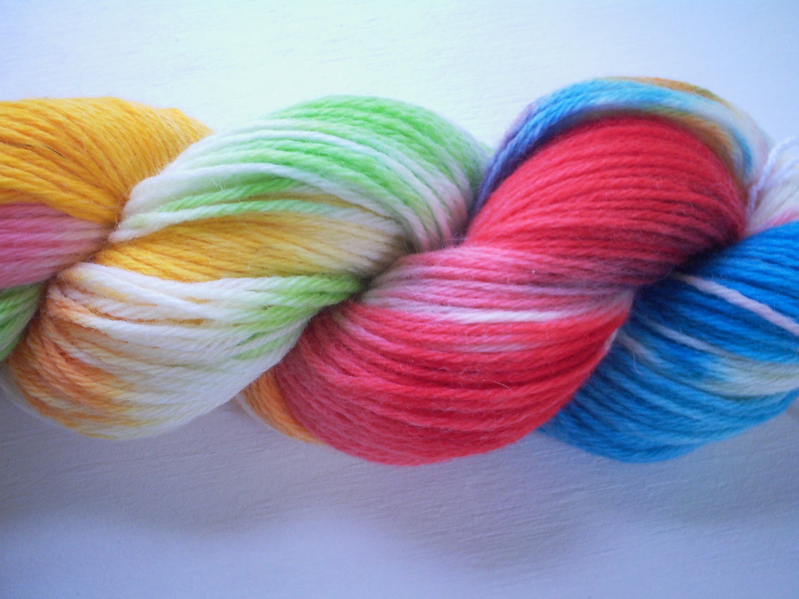 Would You Like Yarn With That? Candied Rainbow Yarn