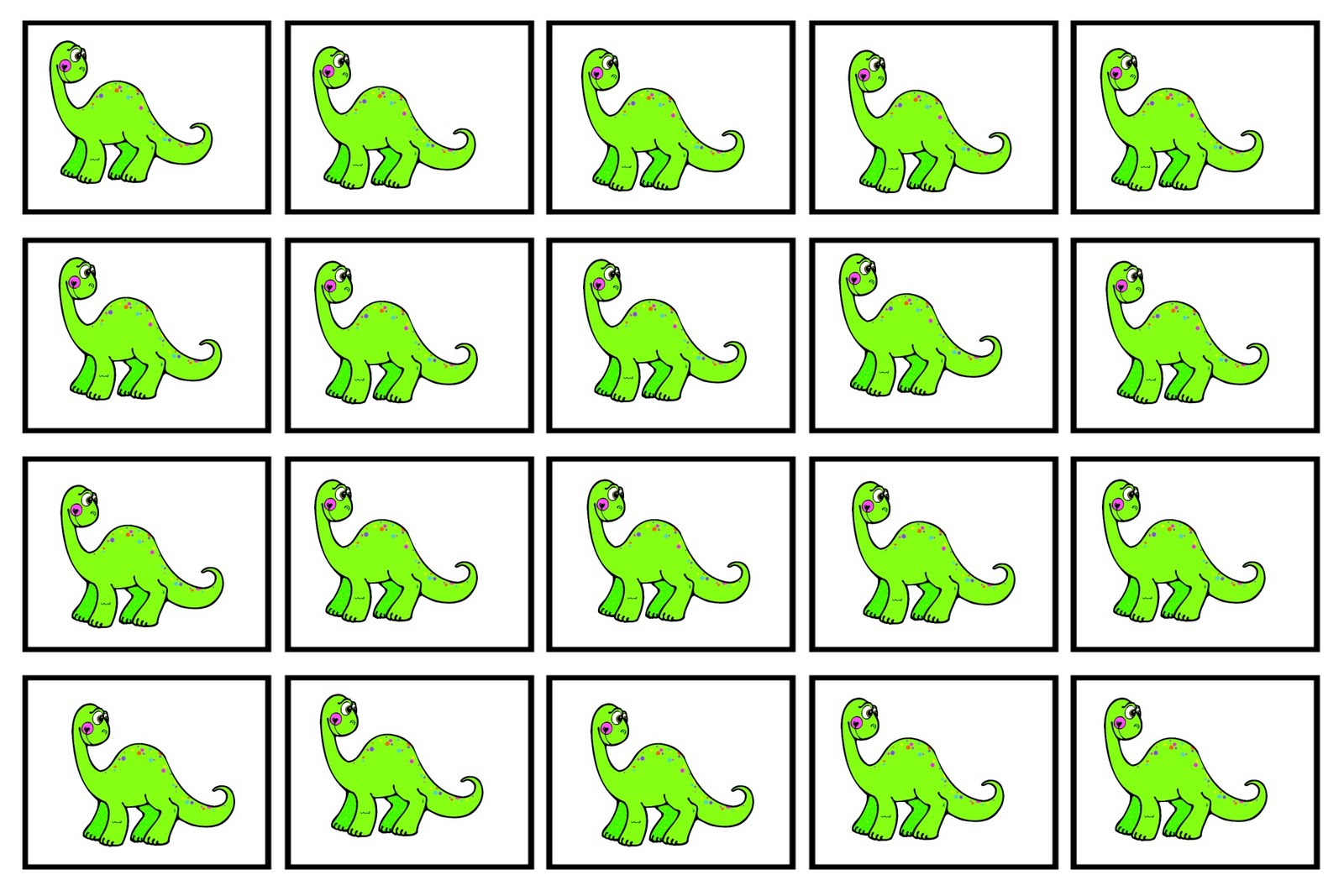 Debbie's Resource Cupboard Counting dinosaurs