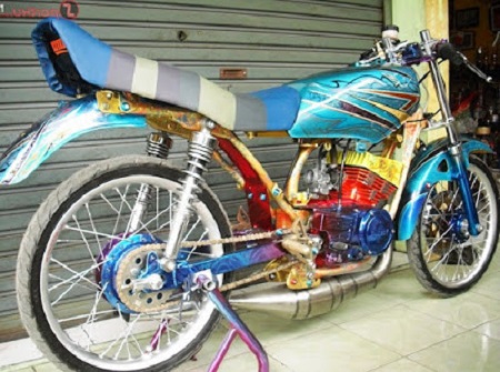 Modifikasi Drag Rx king terbaru 2018 modifikasi ninja rr