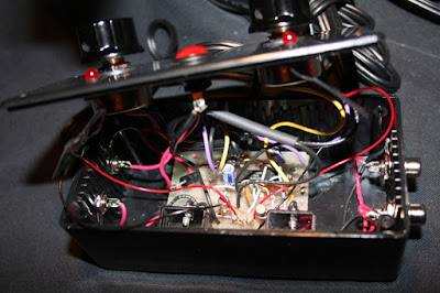 inside of custom dew heater controller