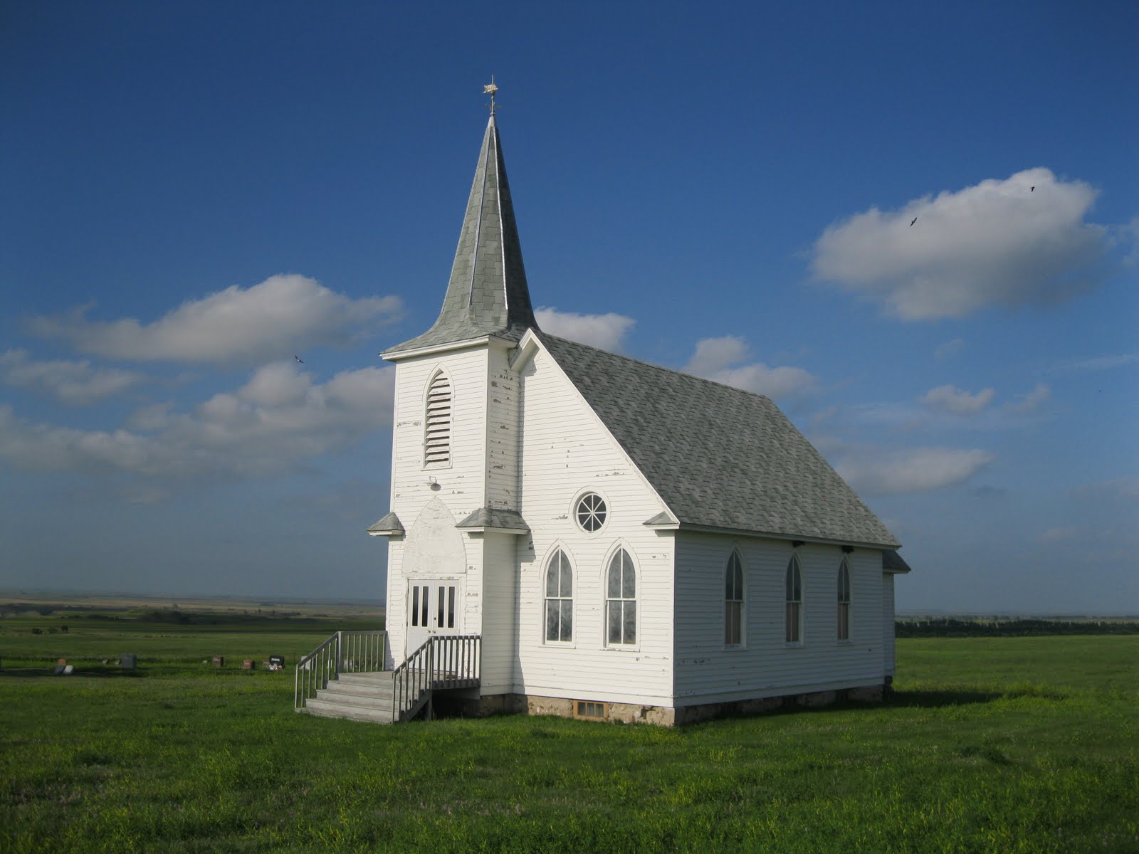 petals and thistles Little Church on the Prairie