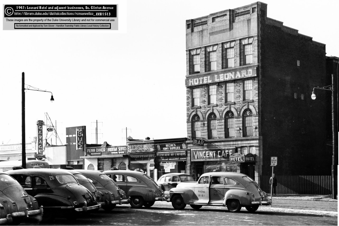 TOM GLOVER'S HAMILTON LIBRARY SCRAPBOOK LOCAL HISTORY WITH A PERSONAL