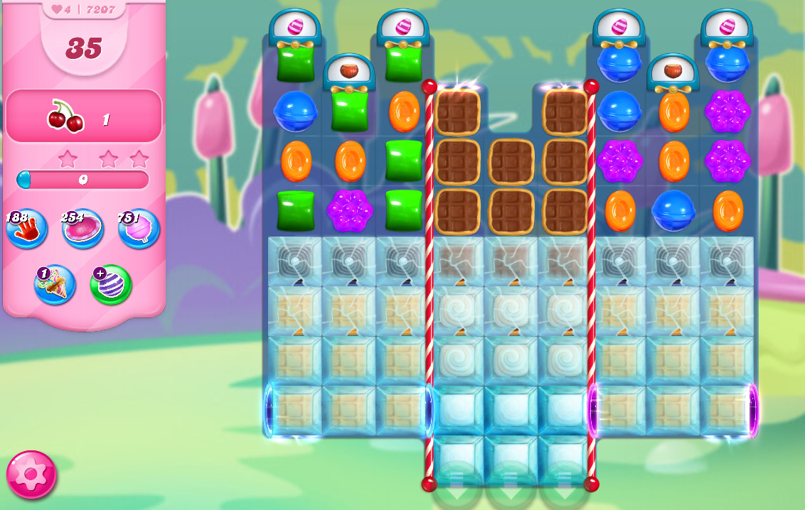 Candy Crush Saga level 7207