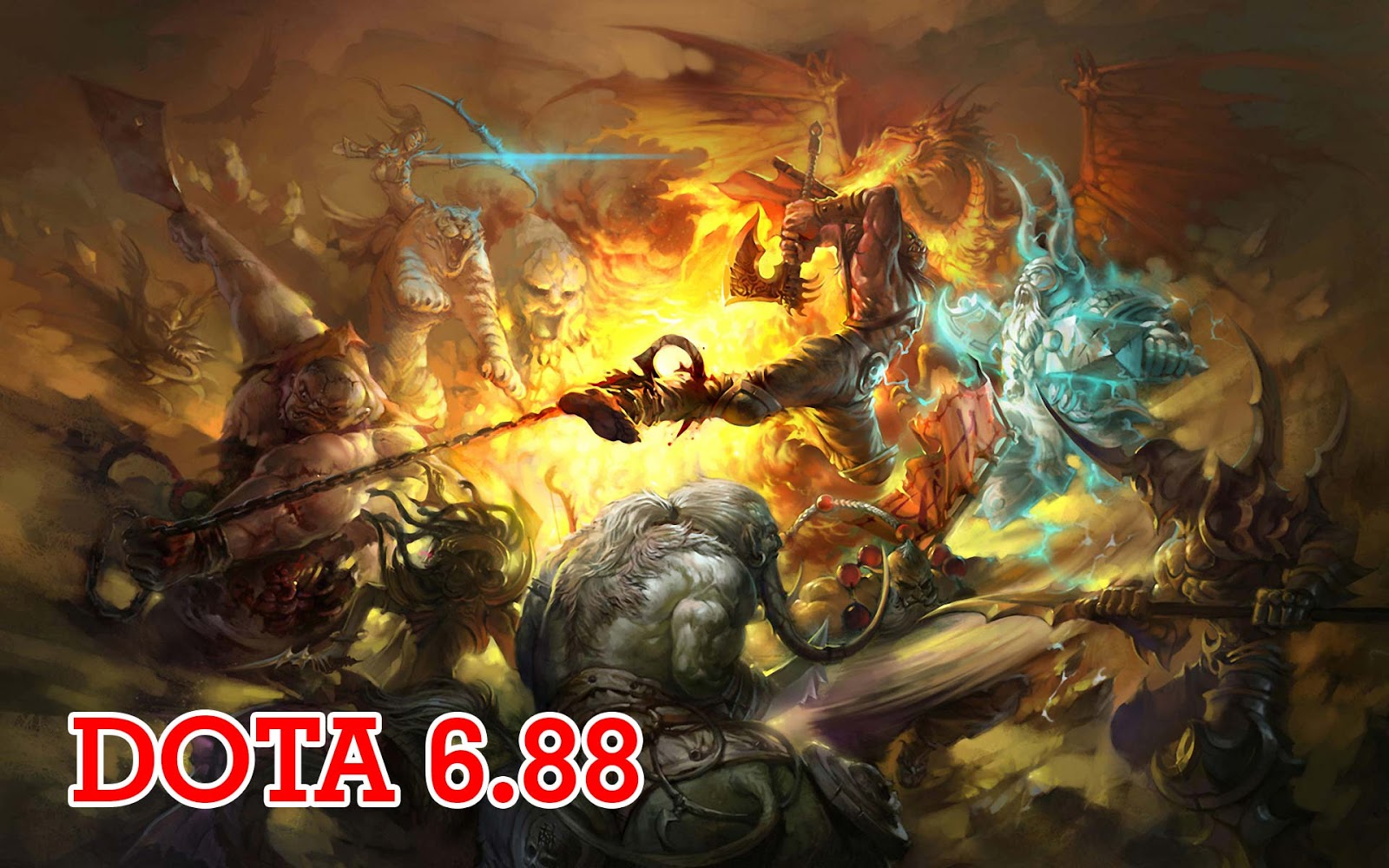 Mapa dota 6 88vx 10 dota allstars