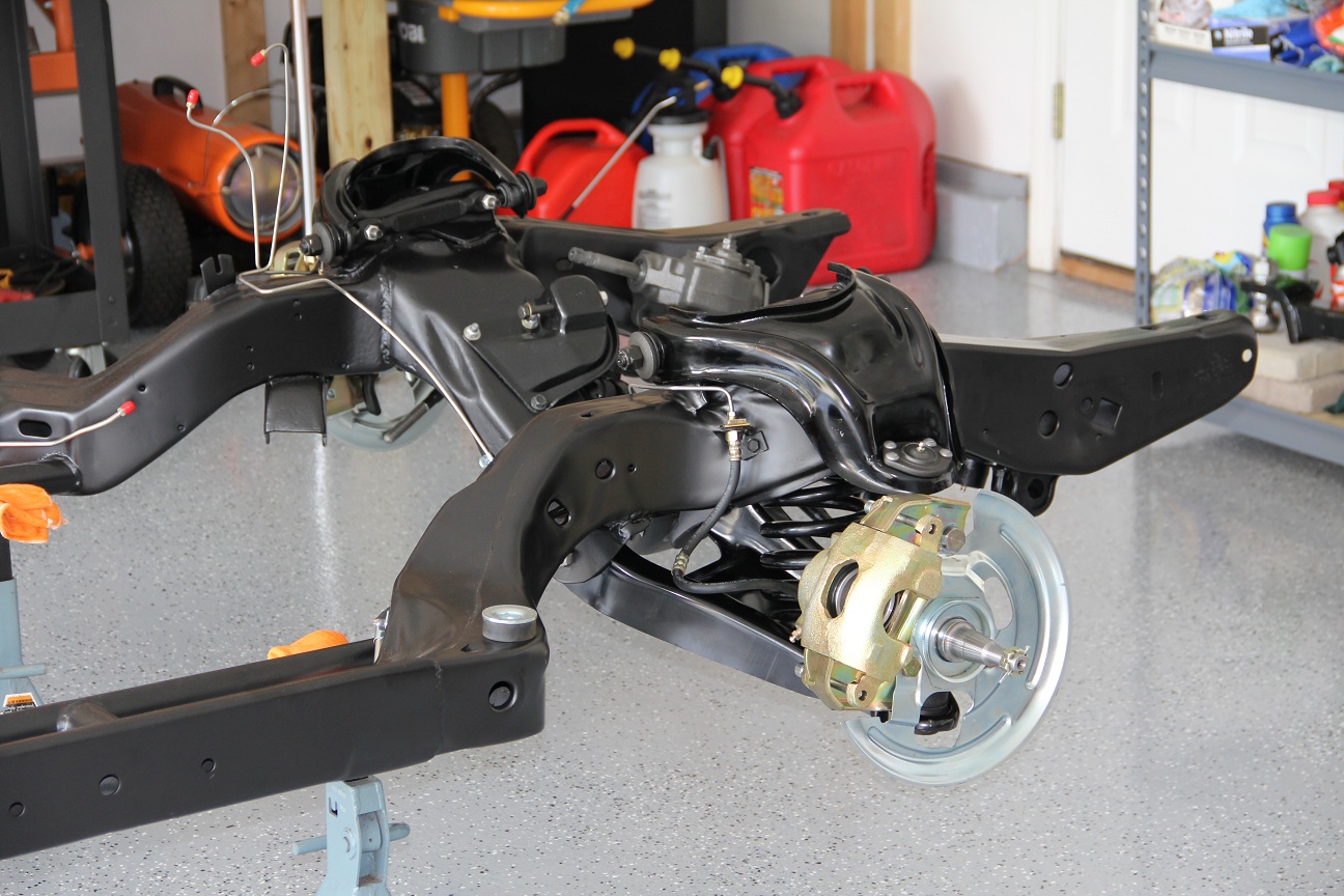 The making of Steve's 1966 Chevelle SS Front Suspension, Engine is