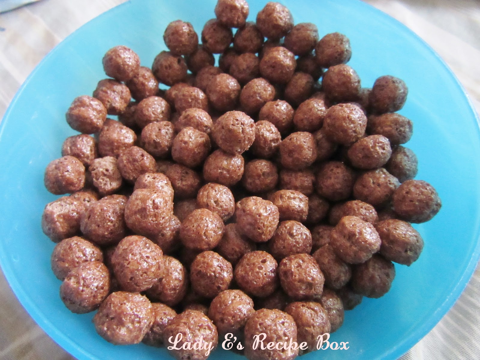 Milo Breakfast Cereal Balls
