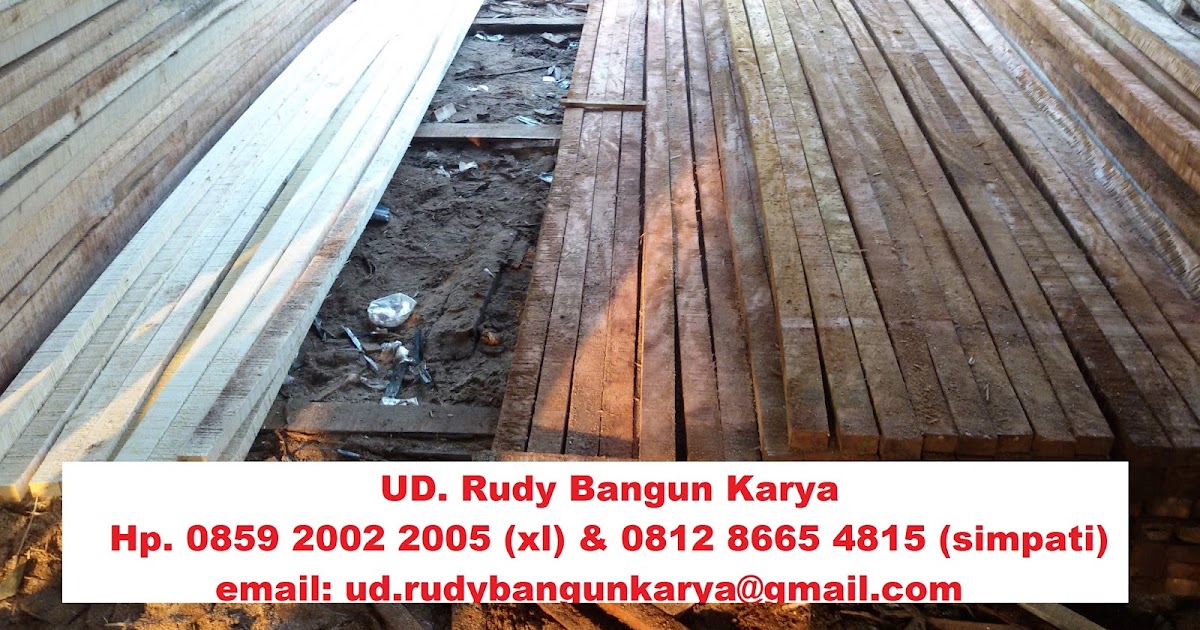 Jual kayu bekisting murah harga 1jt.