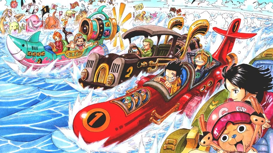 One Piece, Straw Hat Pirates, 4K, #6.168
