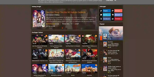 AniFilm Template Blogger Free Download